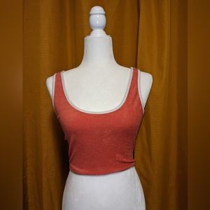 SO crop top, pink size Small